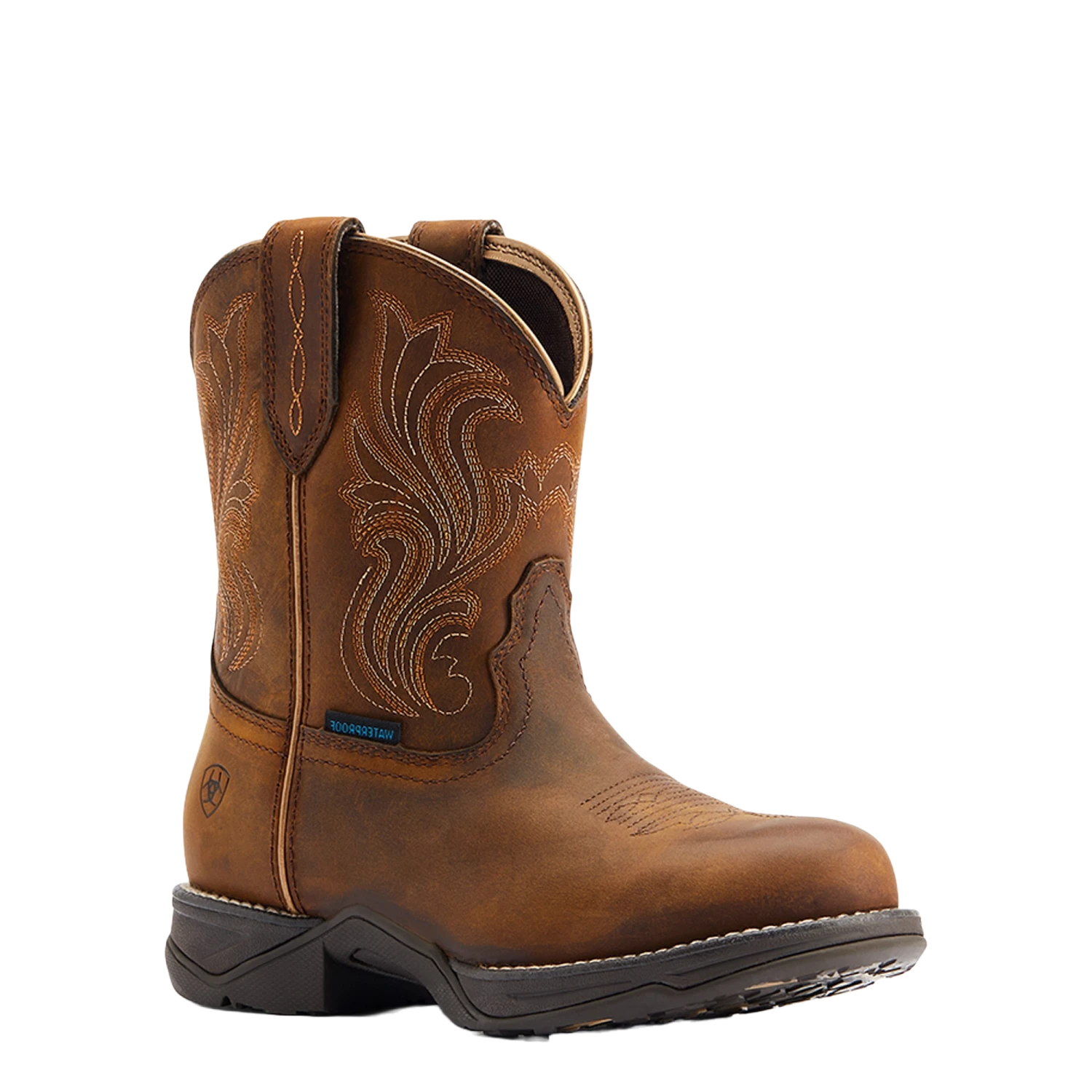 Ariat® Ladies Anthem H2O Round Toe Glazed Brown Boots 10044411 1 Ariat® Ladies Anthem H2O Round Toe Glazed Brown Boots 10044411