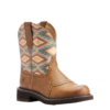 Ariat® Ladies Fatbaby® Heritage Farrah Aztec Print Tan Boots 10044438