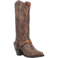 Dan Post Ladies Essence Brown Leather Western Boots DP4381