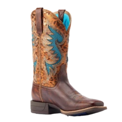Ariat® Ladies Pinto VentTEK™ 360° Gilded Leopard Brown Boots 10044506