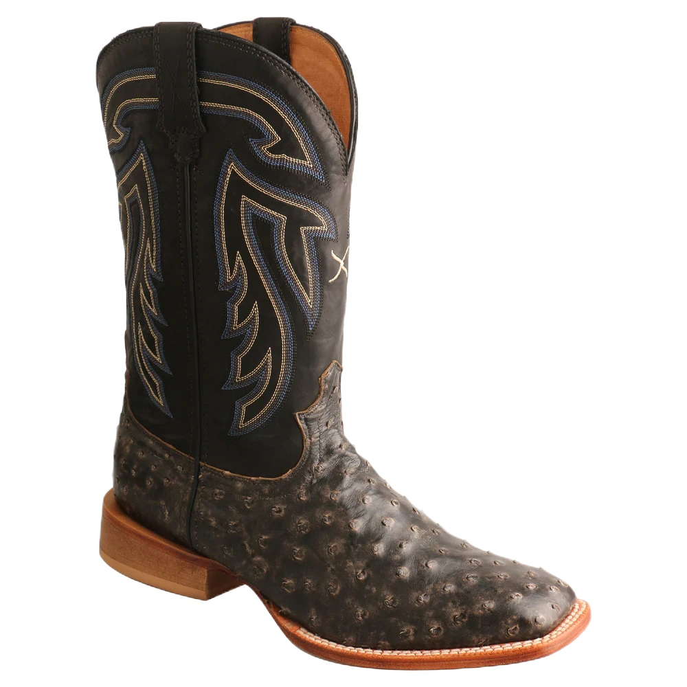 Twisted X® Men's 11" Ruff Stock BlackBoots MRSL045 1 Twisted X® Men's 11" Ruff Stock BlackBoots MRSL045