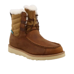 Twisted X Ladies 6" Wedge Sole Boots Oiled Saddle & Nutmeg WCAW001