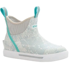 XTRATUF Ladies Wheelhouse Blue Coho 6" Ankle Deck Boots XWW-2CH