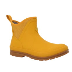 Muck Boot Company® Ladies Yellow Pull On Waterproof Ankle Boots OAW8DOT
