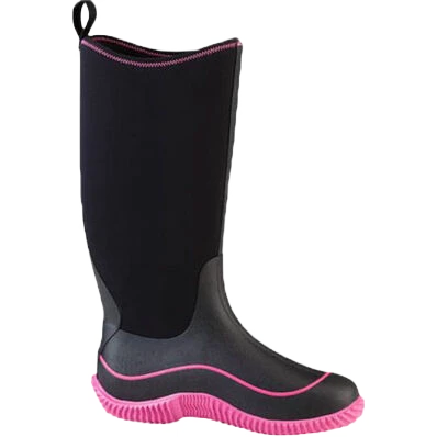 Muck Boot Company Muck Ladies Hale Black & Hot Pink Waterproof Boots HAW-404 2 Muck Boot Company Muck Ladies Hale Black & Hot Pink Waterproof Boots HAW-404 - Image 2