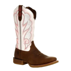 Durango® Ladies Rebel PRO™ Trail Brown & White Western Boot DRD0392