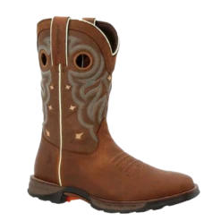 Durango® Ladies 10" Maverick™ Rugged Tan Waterproof Work Boots DRD0417