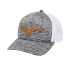 Kimes Ranch® Men's Roped LP Grey Heather Trucker Cap ROPED-GH