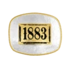 Montana Silversmiths® 1883 Rippling Water Belt Buckle PAR18831