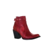Circle G By Corral Ladies Red Zipper Ankle Boots L5699