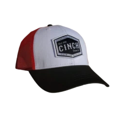 Cinch® Men's Logo Red & White Trucker Cap MCC0511021