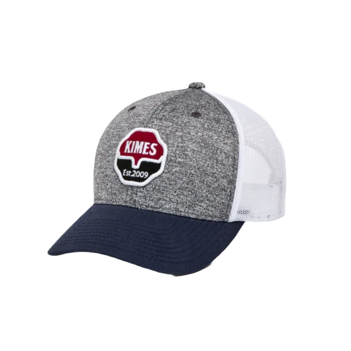 Kimes Ranch Unisex Notary Trucker Grey Heather Cap S22-1420GH 1 Kimes Ranch Unisex Notary Trucker Grey Heather Cap S22-1420GH
