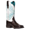Ariat Ladies West Bound Chocolate Chip Square Toe Boots 10035987