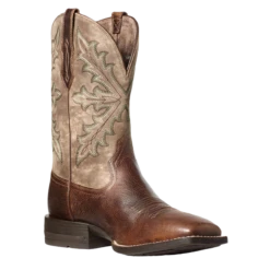 Ariat Men's Qualifier Champ Brown & Rosin Tan Boots 10035901