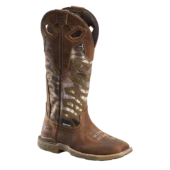 Double H® Men's 16" Snake Brown & Camo Waterproof Vapor Boots DH5390