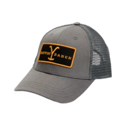 Changes Yellowstone Grey Dutton Ranch Patch Snapback Hat 66-656-139