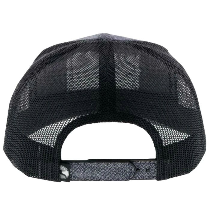 Hooey Liberty Roper Navy Denim Snapback Cap 2010T-NVBK 2 Hooey Liberty Roper Navy Denim Snapback Cap 2010T-NVBK - Image 2