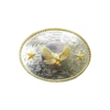 Nocona Two-Toned Soaring Eagle & StarsBelt Buckle 3757017