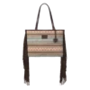 Ariat Ladies Serape Fringed Brown Purse A770002002