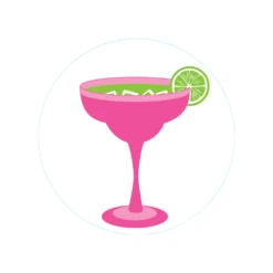 Bogg Bag Margarita 3" Silicone Disk Bogg Bits 26BBITMARG