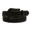 Nocona Ladies Black Studded Western Belt N3410201