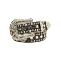 Nocona® Ladies S Silver And Black Belt N3513001