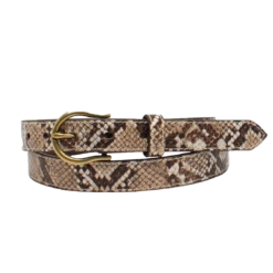 Ariat® Ladies Metallic Snake Skin Belt A1532602
