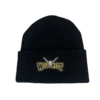 Wild West Logo Knitted Black Beanie S10556-1