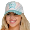 Cinch® Ladies Autumn Sunset Logo Blue Glass Trucker Cap MHC7874030