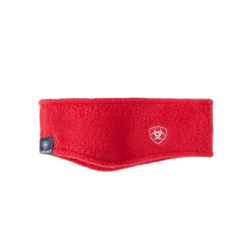 Ariat Unisex Persian Red Elementary Fleece Logo Headband 10037882