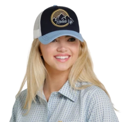 Cinch® Ladies Blue Rodeo Trucker Cap MHC7874028
