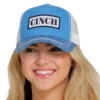 Cinch® Ladies Sky Blue Logo Patch Trucker Cap MHC7874029