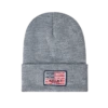 Ariat® Ladies Rebar Flag Patch Heather Grey Beanie 10041701