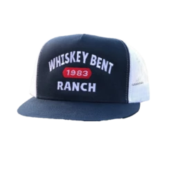 Whiskey Bent Men's '83 Classic Navy Snapback Hat WB01-NV