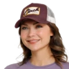 Cinch® Ladies Geometric 5 Panel Purple Trucker Cap MHC7874035