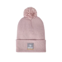 Ariat® Ladies Rebar Pom Orchid Pink Beanie 10041431
