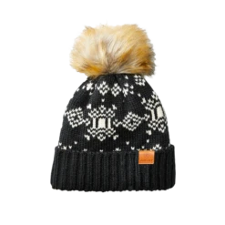 Ariat® Ladies Patrona Black & Sea Salt Beanie 10041921