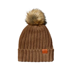 Ariat® Ladies Cotswold Chestnut Horse Cable Knit Beanie 10042051
