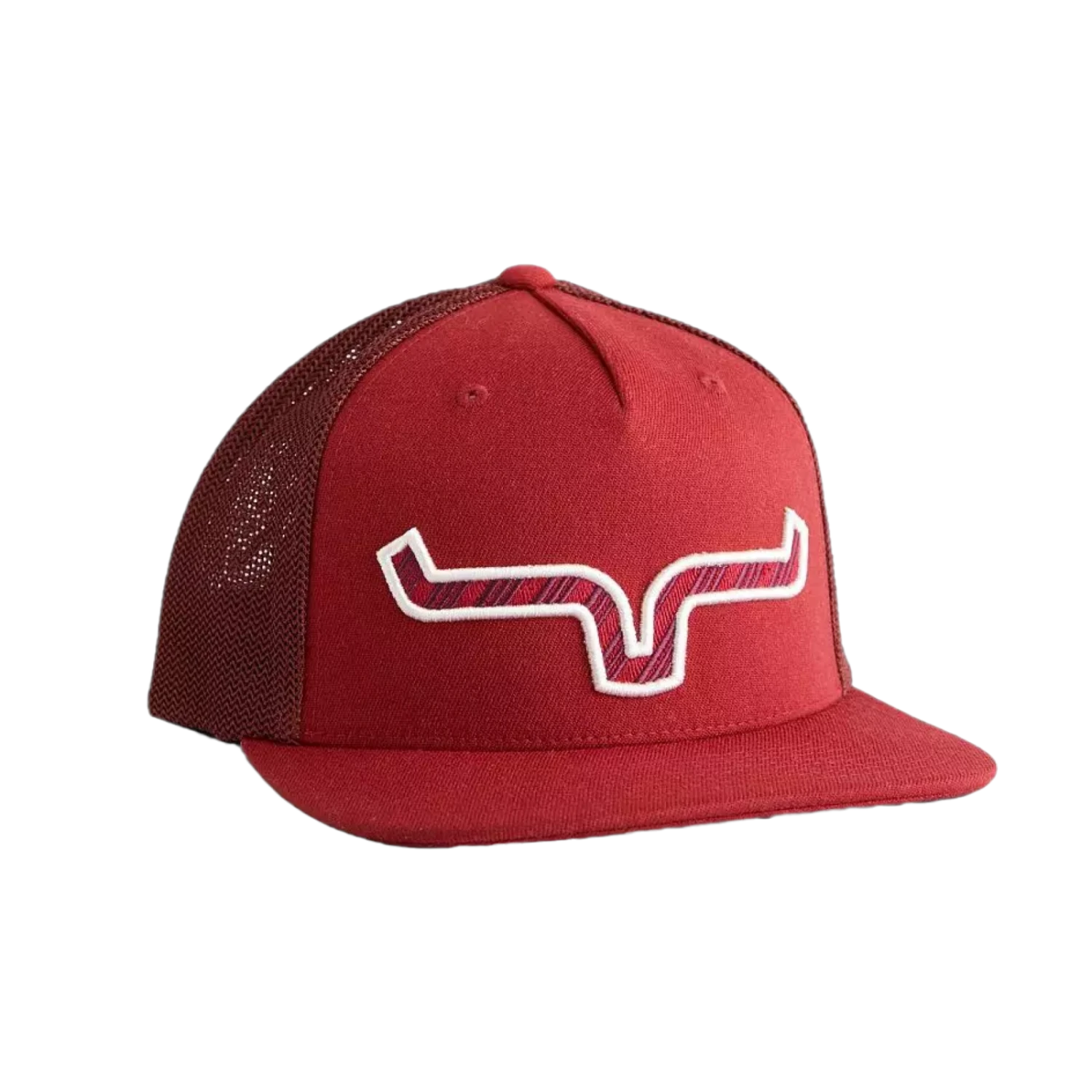 Kimes Ranch® Dark Red Nite Train 110 Trucker Cap NITE-RED 1 Kimes Ranch® Dark Red Nite Train 110 Trucker Cap NITE-RED