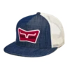 Kimes Ranch® Unisex Panoramic Trucker Denim Cap S22-162004