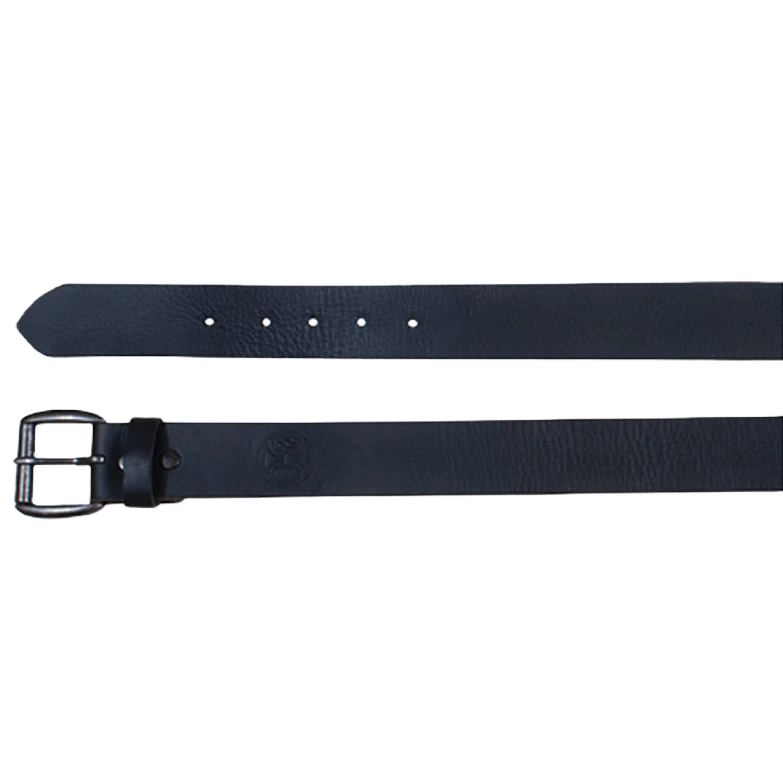 Hooey® Men's Bomber Leather Black Belt 1833BE8 1 Hooey® Men's Bomber Leather Black Belt 1833BE8