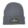Wild West Logo Knitted Heather Grey Beanie S10556-2