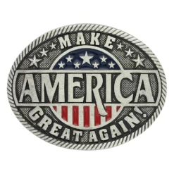 Montana Silversmiths Make America Great Again Attitude Buckle A668