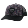 Hooey Rope Like A Girl Women's Feathered Pattern Snapback Hat 2249T-TLBK