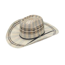 Ariat Men's Brick Top Two Toned Creamed Star Western Hat A73264