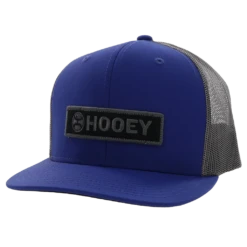 Hooey Men's Lock-Up 6-panel Navy & Grey Trucker Cap 2213T-NVGY
