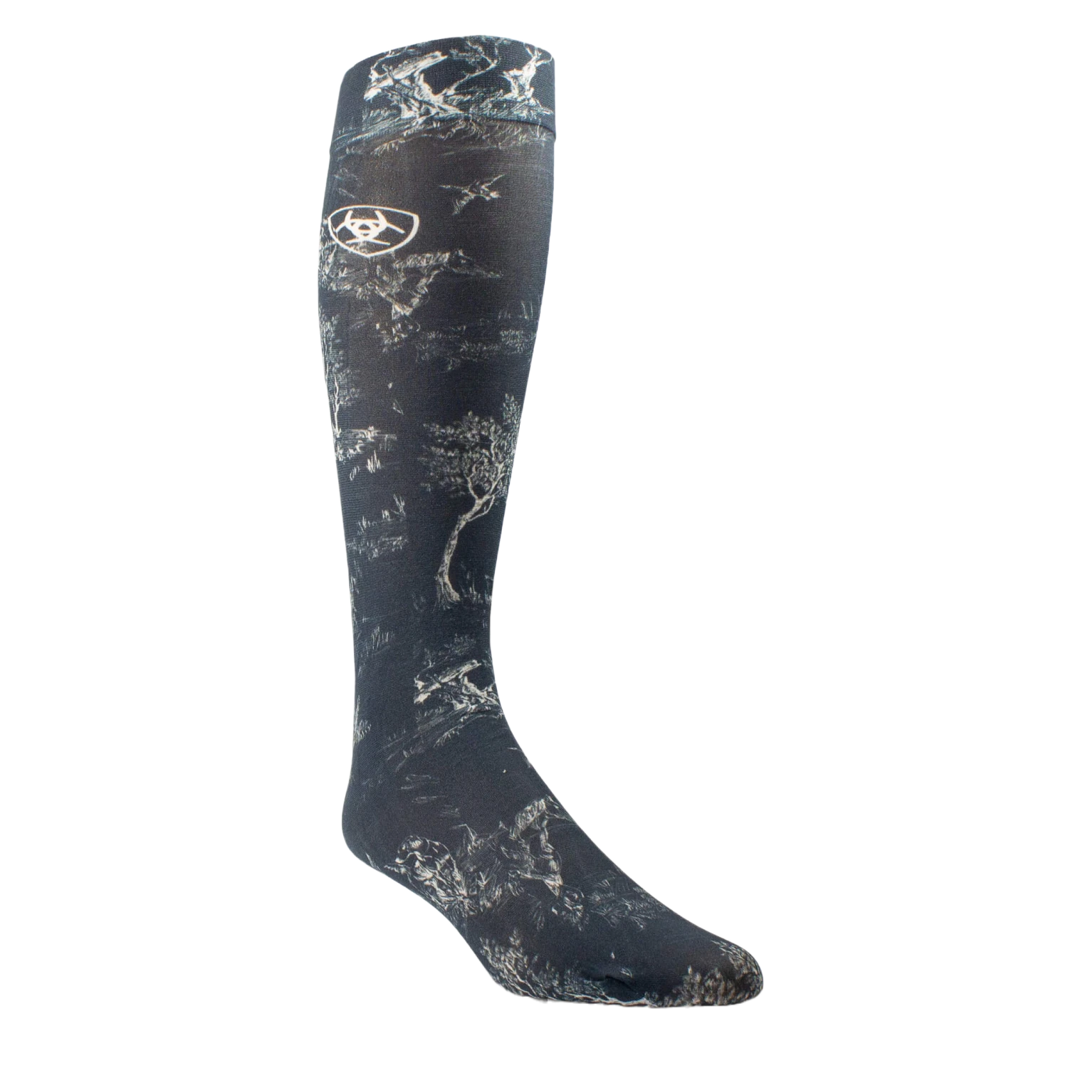 Ariat Ladies Ultrathin Tall Boot Black Socks 10037871 1 Ariat Ladies Ultrathin Tall Boot Black Socks 10037871