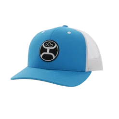 Hooey® Men's 6-panel Primo Blue & White Trucker Cap 2246T-BLWH