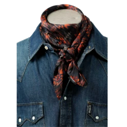 Cinch® Men's Satin Aztec Pattern Multicolor Wild Rag MXX1998006