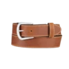 Justin® Men's Craftman Plain Brown Leather Belt C14059